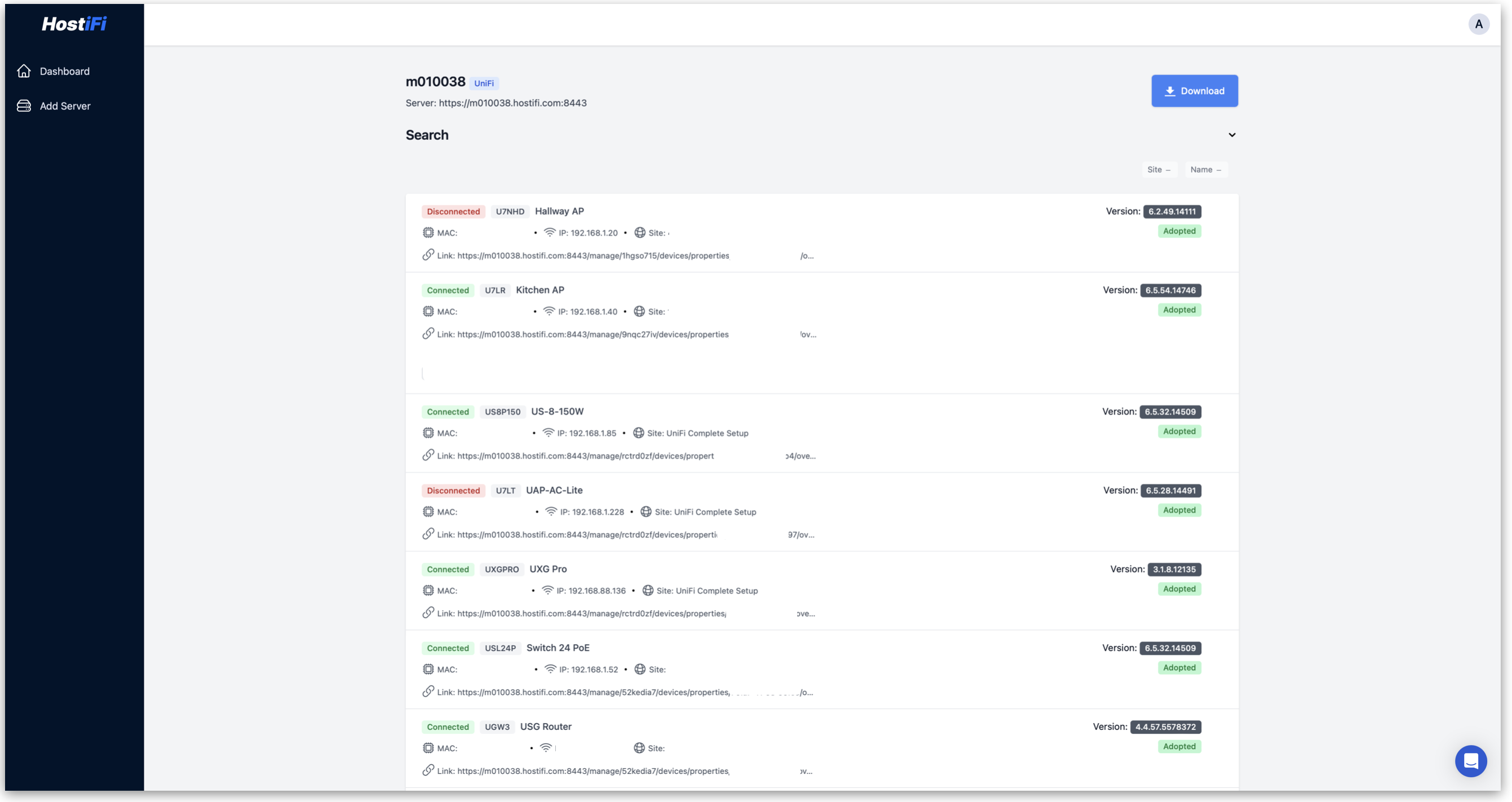 Introducing HostiFi Export, an easy to use export app for UniFi and UISP